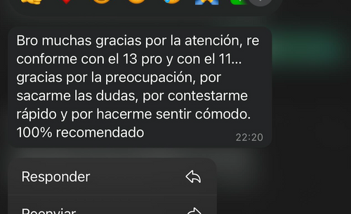 Resena de cliente
